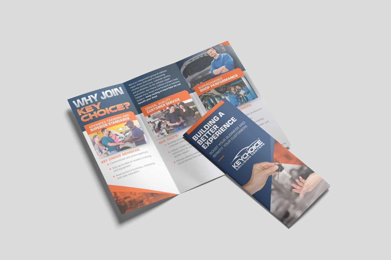 KeyChoice trifold brochure