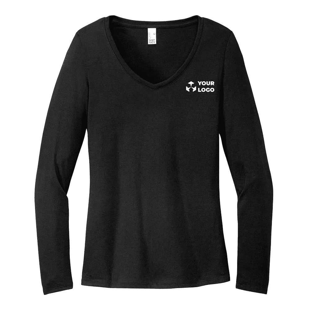 District® Women’s Perfect Tri® Long Sleeve V-Neck Tee